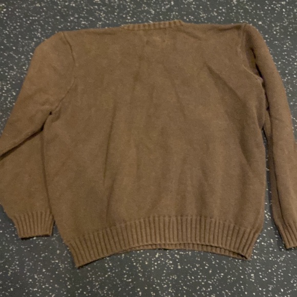 Polo by Ralph Lauren Brown Cotton Crew Neck Sweater - Picture 5 of 5